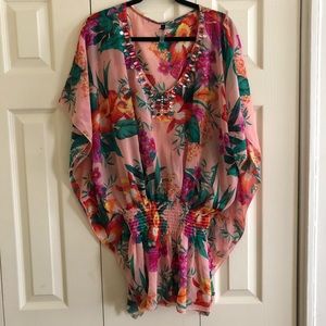 Victoria’s Secret embellished beach coverup